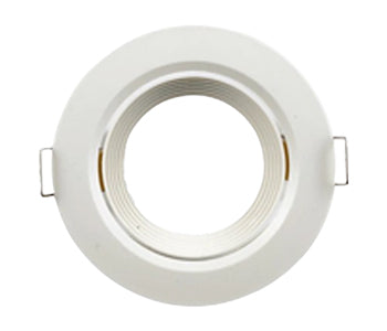 Bareeq Fixed Round Frame Spot Without Lamp - White - 39991042244669