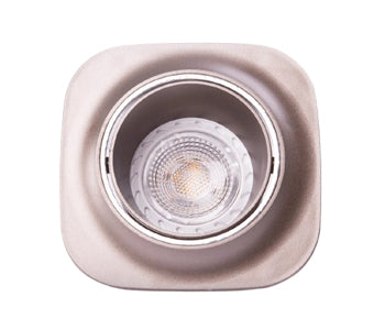 Bareeq Spot Frame Square Curvy - Bronze*Silver - 39991042244679