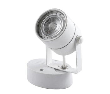 Bareeq Round Flood Lights Without Lamp - White - 39991042244686