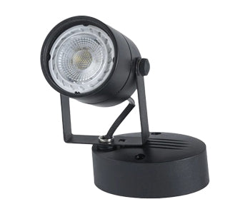 Bareeq Round Flood Lights Without Lamp - Black - 39991042244687
