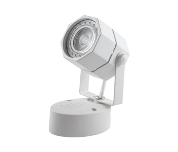 Bareeq Flood Lights Polygon Shape Without Lamp - White - 39991042244688