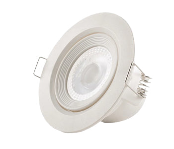 Bareeq Recessed Spots 5 Watt 500 Lumens - White - 39991042244695