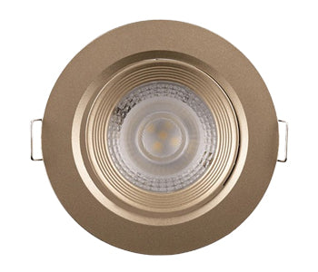 Bareeq Recessed Spots 5 Watt 500 Lumens - Champagne - 39991042244696