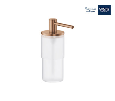 Grohe Atrio Soap Holder & Soap Dispensers - Matte Rose Gold- 40306DL3