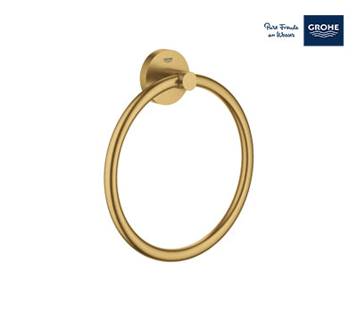 Grohe Essentials Towel Holder - Matte Gold - 40365GN1