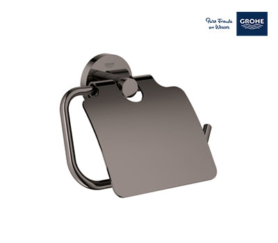 Grohe Essentials Toilet Roll Holder - Black - 40367A01