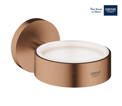 Grohe Essentials Soap Holder & Soap Dispensers -Matte Rose Gold - 40369DL‏1