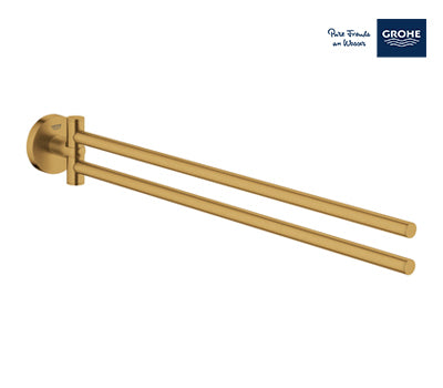 Grohe Essentials Towel Holder - Matte Gold - 40371GN1