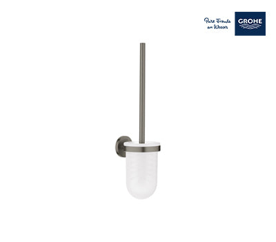 Grohe Essentials Toilet Brush Set -Matte Black - 40374AL1