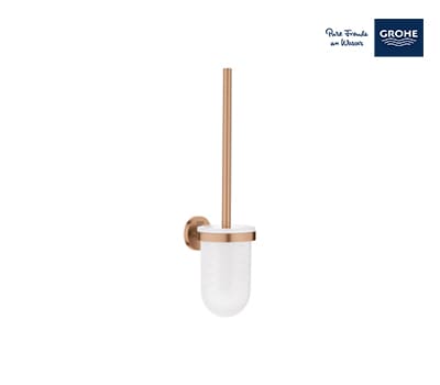 Grohe Essentials Toilet Brush Set -Matte Rose Gold - 40374DL1