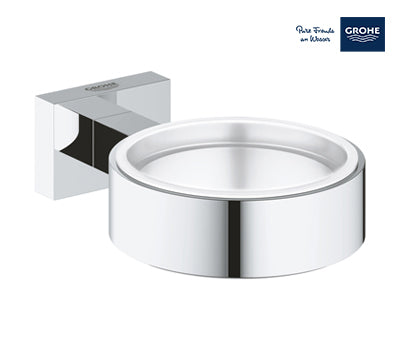 Grohe Essentials Cube Soap Holder & Soap Dispensers - Chrome - 40508001