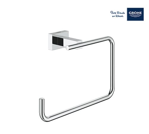 Grohe Essentials- Cube Toilet Paper Holder - Chrome - 40510000