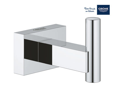 Grohe Essentials Cube Robe Hook - Chrome - 40511001