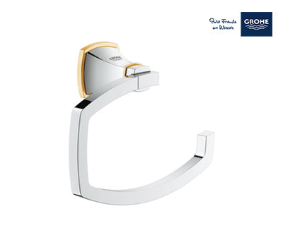 Grohe Grandera Toilet Paper Holder- Chrome/Gold - 40625IG‏0