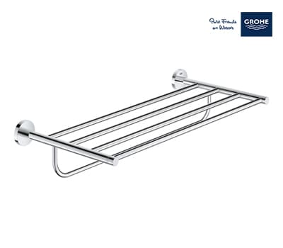 Grohe Essential Multi Bath Towel Rack 600 mm - Chrome - 40800001