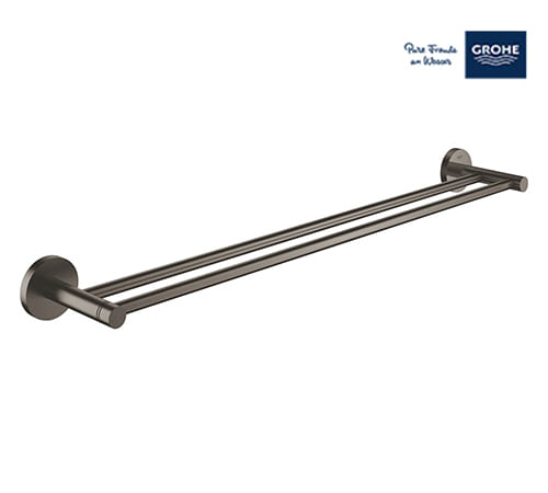 Grohe Essentials Towel Holder 60cm - Matte Black - 40802AL1