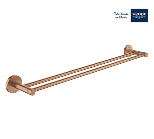 Grohe Essentials Towel Holder 60cm - Matte Rose Gold - 40802DL1