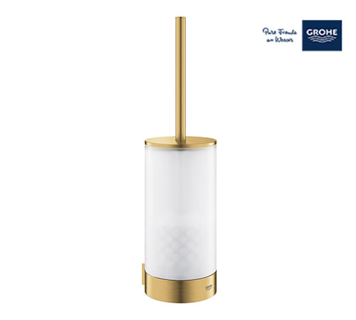 Grohe Selection Toilet Brush Set - Matte Gold - 41076GN0