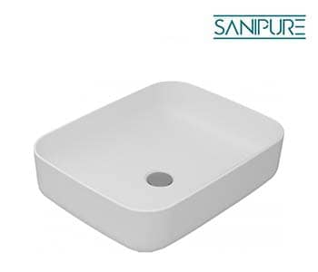 Hermes Washbowl 50 Cm - White - Sanipure - 4503500000