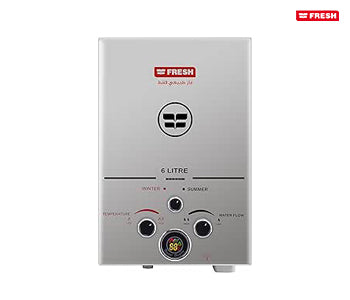Fresh Natural Gas Water Heaters 6 Liter - Silver - 500010965