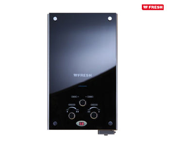سخان غاز طبیعی 10 لتر کريستال مع ادابتر - اسود - 500010985
