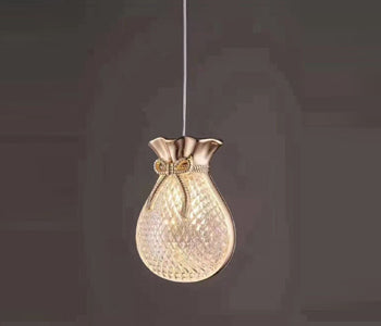 Qurtoba Ceiling Lamps - Gold - Glass -15*13*80 cm - 55550022