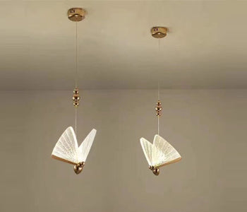 Qurtoba Ceiling Lamps - Gold - Metal & Acrylic -20*25*80 cm - 55550023