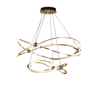 Qurtoba Chandeliers - Gold - Metal -70*70*150 cm - 55550026