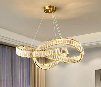Qurtoba Chandeliers - Gold - Metal*Crystal -60*60*80 cm - 55550028