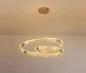 Qurtoba Chandeliers - Gold - Metal*Crystal -60*60*150 cm - 55550029