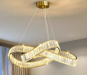 Qurtoba Chandeliers - Gold - Metal*Crystal -60*60*80 cm - 55550030
