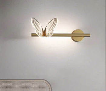 Qurtoba Wall Lamp - Gold - Metal*Acrylic -5*30*10 cm - 55550032