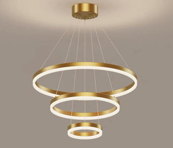 Qurtoba Chandeliers - Gold - Metal - 80*80*150 cm - 55550049