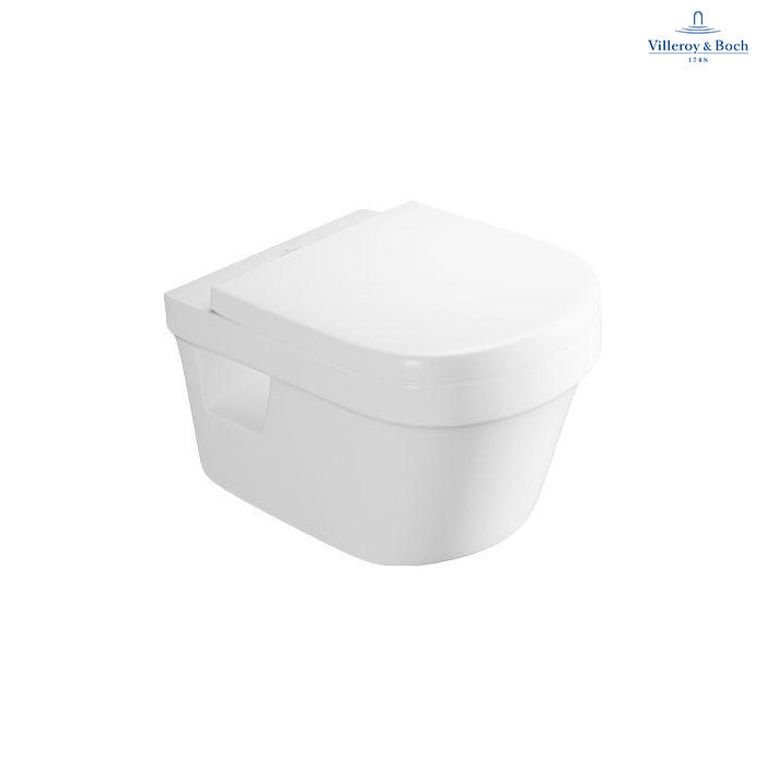 Avento Rimless Wall Mounted Toilet with Shower White - Villeroy & Boch - 5684B301