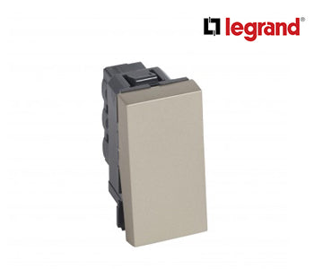 1 way push button Arteor 6 A 250 V~ - 1 Module - Champagne - Legrand - 570000