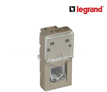 Telephone Socket Arteor - Rj11 - 4 Contacts - 1 Module - Champagne - Legrand - 570056