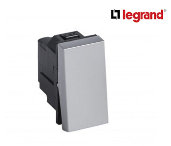 Intermediate Switch Arteor 10 AX 250 V~ - 1 Module - Soft Alu - Legrand - 571008