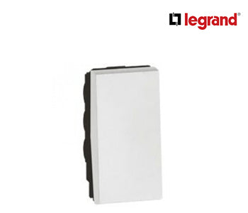 1 way push button Arteor 6 A 250 V~ - 1 Module - White - Legrand - 572000