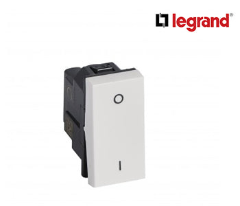 1-Way Double Pole Switch Arteor 20 AX 250 V~ - 1 Module - White - Legrand - 572013