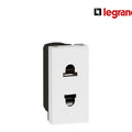 Euro - US Power Socket Outlets Arteor With Shutters - 1 Module - White - Legrand - 572104