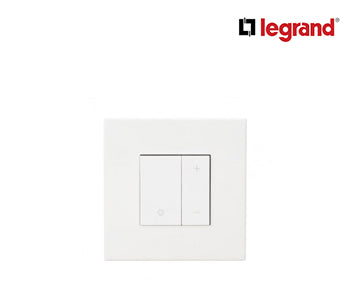 Universal Push-button dimmers Arteor - 2 Modules - White - Legrand - 572239