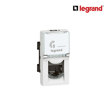 Telephone Socket Arteor - Rj11 - 4 Contacts - 1 Module - White - Legrand - 572300
