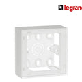Surface Mounting Box Arteor - Brit./Germ./French Standard - 38 Mm Depth- 2 Modules- 1 Gang - Legrand - 572390