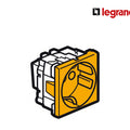 German Standard Socket Outlets Arteor With Shutters - 2 Modules - Orange - Legrand - 572460