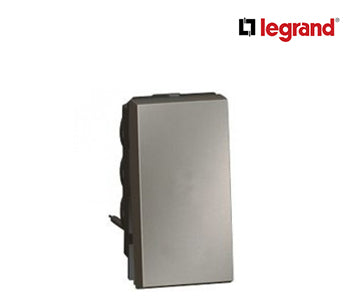 1 way push button Arteor 6 A 250 V~ - 1 Module - Magnesium - Legrand - 572500