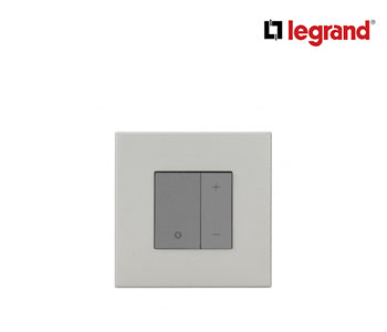 Universal Push-button dimmers Arteor - 2 Modules - Magnesium - Legrand - 572739