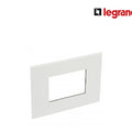 Plate Arteor - Italian/Us Standard - Square - 3 Module - White - Legrand - 575010