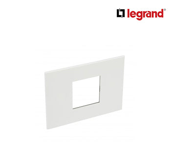 Plate Arteor - Italian/Us Standard - Square - 2 Module - White - Legrand - 575230