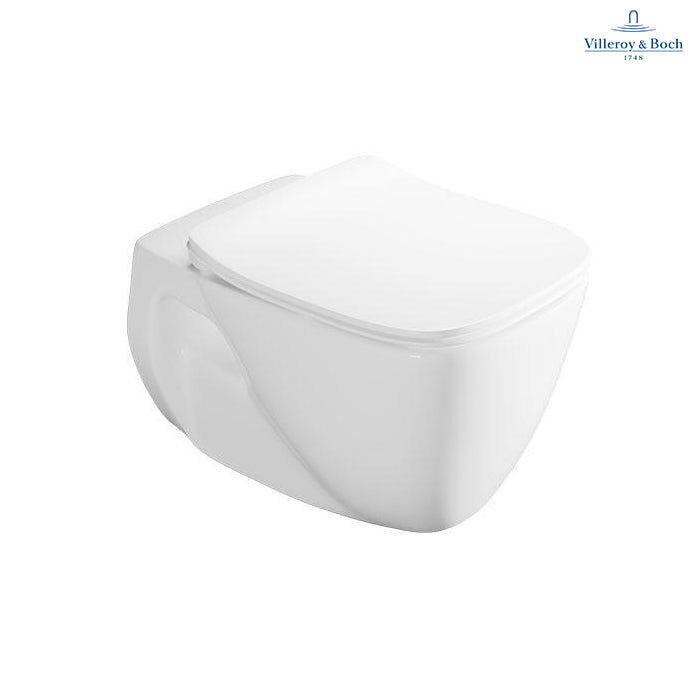Architectura Rimless Wall Mounted Toilet with Shower White - Villeroy & Boch - 5C33B301