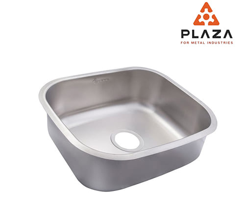 Plaza Fayrouz - Stainless Steel Kitchen Sink Without Drain - 1 Bowl 40×50 cm - 602020206